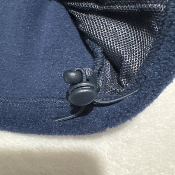 Vineyard Vines Men's Med Navy Full Zip Fleece Vest Whale Logo Martha's Vineyard - Picture 12 of 12